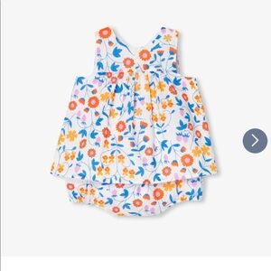 Jacadi baby girl matching set